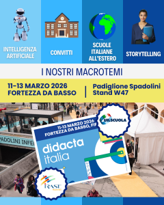 Uil Scuola Rua e Irase a Didacta 2026: innovazione, IA, storytelling, convitti e scuole italiane all’estero al centro della formazione